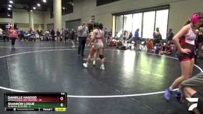 120 lbs Round 2 (4 Team) - Kalliscya Gardner, Untouchable Lady Reapers vs Shelby Clayton, Alabama Elite Red