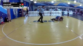 106 lbs Round 2 (8 Team) - Brayden Hodges, Wakulla WC vs Steve Styger, Greasers