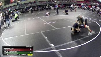 65 lbs Cons. Round 4 - Rex DeHart, Nebraska Wrestling Academy vs Kruz Anderson, WWC Predator Wrestling