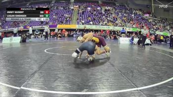 149 lbs Round 5 (6 Team) - Logan Swensen, South Dakota State vs Jimmy Nugent, Central Michigan