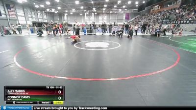 51-52 lbs Round 1 - Connor Davis, Mat Demon WC vs Ali`i Marks, Team Aggression WC