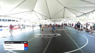 156 kg Quarterfinal - Caden Keith, Golden State WC vs Noah Legesse, Chaparral HS