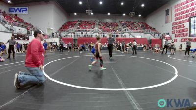 49 lbs Rr Rnd 3 - Brylen Buckner, Weatherford Youth Wrestling vs Sammy Thomas, Cyclone Wrestling Club