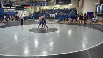165 lbs 5th Place Match - Matthew Smith, Loras vs Anthony Bauer, Loras