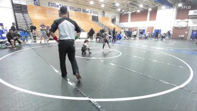 57-59 lbs Round 1 - Jj Cruz, MTC vs Kenley Solis, Rough House