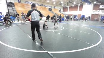 57-59 lbs Round 1 - Jj Cruz, MTC vs Kenley Solis, Rough House