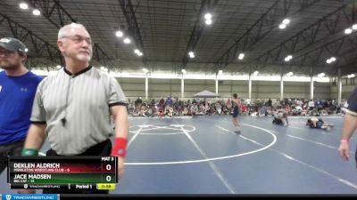 97 lbs Round 2 (4 Team) - Deklen Aldrich, Middleton Wrestling Club vs Jace Madsen, Big Cat