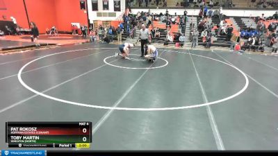 195 lbs Cons. Round 3 - Pat Rokosz, Hoffman Estates (CONANT) vs Toby Martin, Wheaton (NORTH)