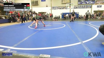 150 lbs Rr Rnd 1 - Jenna Eberle, Jay Wrestling Club vs Daisie Bledsoe, Woodland Wrestling Club