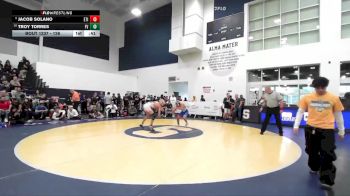 126 lbs Cons. Round 2 - Troy Torres, Fountain Valley vs Jacob Solano, Etiwanda