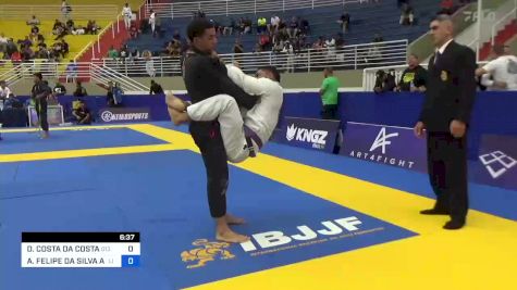 DANIEL COSTA DA COSTA vs ANDRE FELIPE DA SILVA ARAUJO 2023 Brasileiro Jiu-Jitsu IBJJF