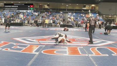 126 lbs Round Of 128 - Cooper Breslin, OH vs Logan Stewart, PA