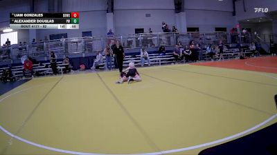 92 lbs Quarterfinal - Liam Gonzales, Dead Shot Wrestling Club vs Alexander Douglas, Predator Wrestling