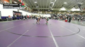 197 lbs Champ. Round 3 - Donivan Giangregorio, Dickinson State (N.D.) vs Dominic Mullin, William Woods University
