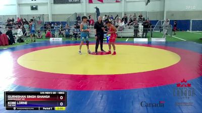 48kg Quarterfinal - Gurnishan Singh Ghangas, Independent WC vs Kobe Lorne, The ROC