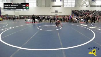 HWT Max 103 lbs Cons. Round 1 - Adalyn Machnica, Johnstown Pee Wee Wrestling Club vs Bayleigh Buell, Beaver River Wrestling Club