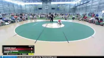 126 lbs Semis & 1st Wrestleback (8 Team) - Cooper Nally, Team Missouri Blue vs Mason Petersen, Nebraska