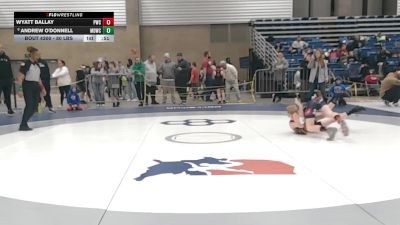 80 lbs Cons. Rd Of 16 - Andrew O'Donnell, Mat Demon Wrestling Club vs Wyatt Ballay, Pride Wrestling Club