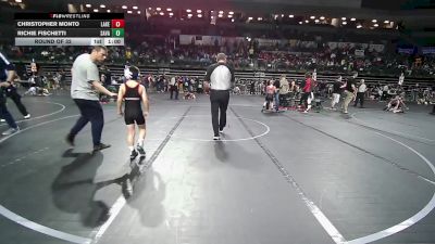 70 lbs Round Of 32 - Christopher Monto, Lakeland vs Richie Fischetti, Savage TC