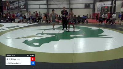 57 kg Round Of 64 - Dalton Whitehall-Gilkes, Burg Training Center vs Maximo Renteria, Beaver Dam RTC