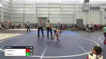 90 lbs Rr Rnd 3 - Parker Hamilton, The Washington Warriors vs Anthony Coehlo, The Club