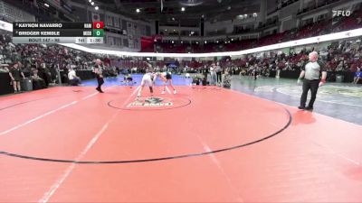 98 lbs Semifinal - Bridger Kemble, Middleton vs Kaynon Navarro, Nampa
