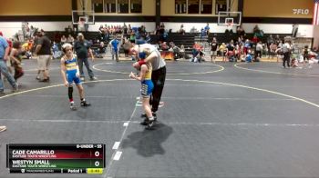 55 lbs Round 4 - Westyn Small, Eastside Youth Wrestling vs Cade Camarillo, Eastside Youth Wrestling