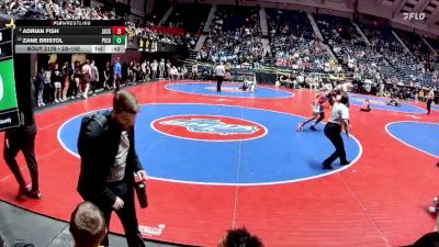 2A-150 lbs Cons. Round 1 - Zane Bristol, Pike County vs Adrian Fish, Jackson