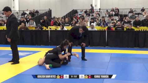 Kanae Yamada vs Ashleigh Dawn Reyes 2024 World IBJJF Jiu-Jitsu No-Gi Championship