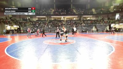 148-160 lbs Rr Rnd 2 - Ah'Lani Powell, Georgia vs Asalia Shea, Georgia