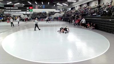 141 lbs Cons. Round 3 - Devin Williams, Northern Oklahoma College-Tonkawa vs Tyler Misenheimer, Northeastern Oklahoma