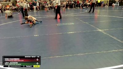 65 lbs Cons. Round 5 - Von Chambers, Powerhouse Wrestling Club vs Levi Jackson, Moen Wrestling Academy