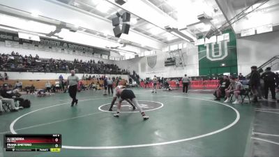 215 lbs 3rd Place Match - AJ Beserra, Los Osos vs Frank Emeterio, Walnut