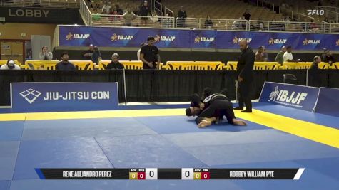 Robbey William Pye vs Rene Alejandro Perez 2026 Pan Jiu Jitsu IBJJF Championship