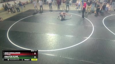 70-72 lbs Round 1 - Preston Kline, Dragon Wrestling Club vs Jack Donaldson, Colorado