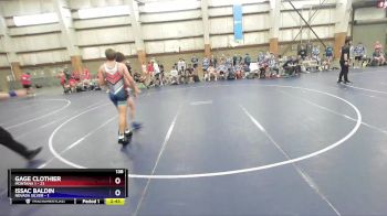 138 lbs Champ Round 1 (16 Team) - Gage Clothier, Montana 1 vs ISSAC BALDIN, Nevada SILVER