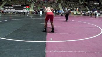 6A 285 lbs Champ. Round 2 - Toby Zirlott, Saraland vs Taylor Odom, Gulf Shores