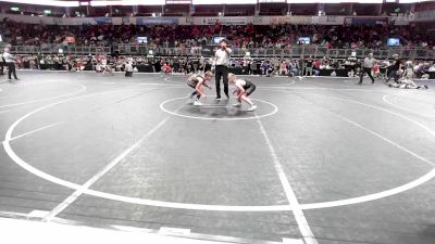 100 lbs Semifinal - Hunter Loyd, Mexico Youth Wrestling vs Emerson Luxton, Bartlesville Wrestling Club