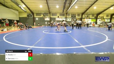 136-142 lbs Rr Rnd 5 - Carson Rooks, Webb City Youth Wrestling vs Ronin Serrano, Rogue Warrior Wrestling