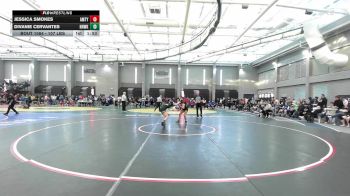107 lbs Round Of 16 - Jessica Smokes, Amity vs Divanie Cervantes, Norwalk