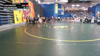 175 lbs Champ. Round 1 - Ithan Caballero, Smyrna vs Alex Helpingstine, Lakeland Regional