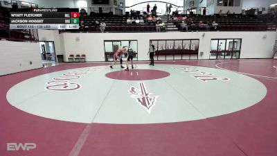 138 lbs Rr Rnd 1 - Wyatt Fletcher, Hilldale vs Jackson Hogget, Hulbert High School