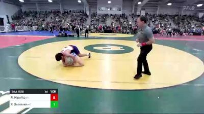 160 lbs Quarterfinal - Rafael Hipolito, VA vs Paolo Salminen, MT