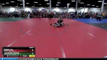 80 lbs Round 1 (8 Team) - David Lall, Moser`s Mat Club vs Channing Hickok, Mayfield Mat Academy