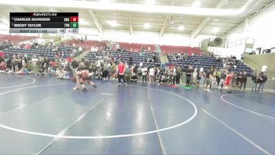 145 lbs Semifinal - Brody Taylor, Team Prestige Wrestling vs Charles Davidson, Cougars Wrestling Club
