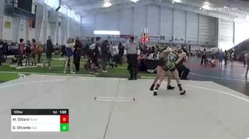 101 lbs Semifinal - Mariah Dillard, Pomona Elite vs Diana Olivarez, Red Wave