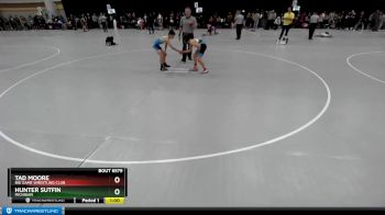 87 lbs Cons. Round 4 - Hunter Sutfin, Michigan vs Tad Moore, Big Game Wrestling Club