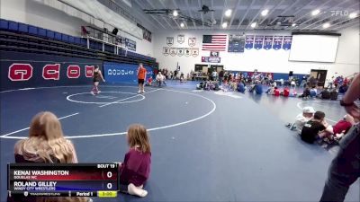 77 lbs Round 1 - Kenai Washington, Douglas WC vs Roland Gilley, Windy City Wrestlers