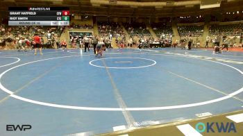 80 lbs Round Of 16 - Grant Hatfield, Coweta Tiger Wrestling vs Riot Smith, Cleveland Takedown