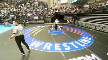 4A 132 lbs Cons. Round 1 - Jack Duffin, Pine View vs Griffin Staten, Bear River